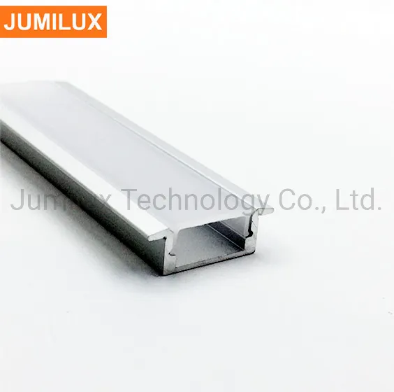 12mm PCB Width Recess Aluminum Profile Extrusions for LED Strip Light