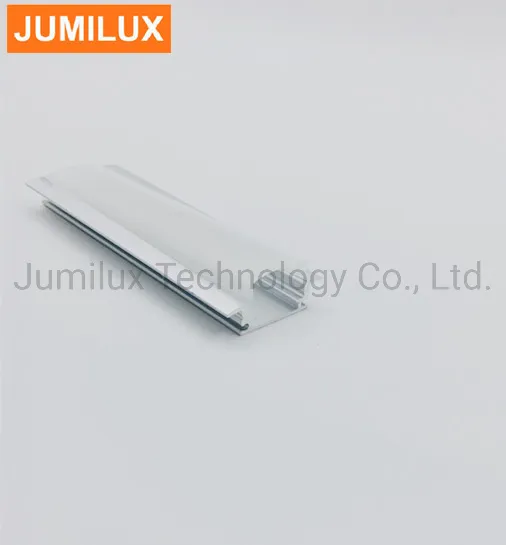 12mm Width Recessed 6063 Anodized Aluminum LED Channel Extrusion Profiles for LED Tape