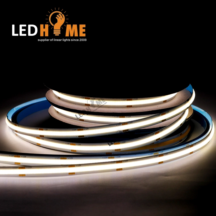 4000K COB Flexible LED Strip Light Ra90 504LEDs 12V LED Lighting Rope